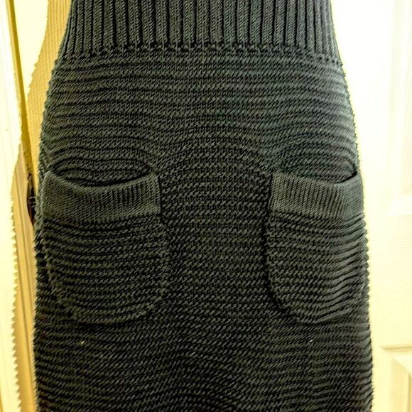 Club Monaco Women's Mixed Stitch Pointelle sleeveless fitted knit dress size SP - Picture 3 of 14